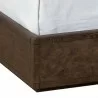 Sunpan Martens Bed - King - Base Closeup Angle - Sunpan Martens Bed - King - Base Closeup Angle