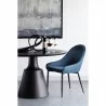 Moe's Home Collection Lapis Dining Chair in Dark Blue- Set of Two - Lifestyle - Moe's Home Collection Lapis Dining Chair in Dark Blue- Set of Two - Lifestyle
