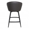 Moe's Home Collection Webber Swivel Counter Stool - Charcoal- Back Angle