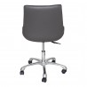 Moe's Home Collection Mack Swivel Office Chair - Grey - Back Angle