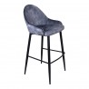 Moe's Home Collection Astbury Barstool - Grey - Perspective