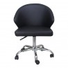 Moe's Home Collection Albus Swivel Office Chair - Black - Front