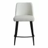 Moe's Home Collection Emelia Counter Stool Ivory - Front Angle - Moe's Home Collection Emelia Counter Stool Ivory - Front Angle