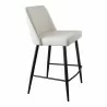 Moe's Home Collection Emelia Counter Stool Ivory - Front Side Angle - Moe's Home Collection Emelia Counter Stool Ivory - Front Side Angle