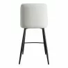 Emelia Counterstool Ivory - Side ViewMoe's Home Collection Emelia Counter Stool Ivory - Back Angle - Emelia Counterstool Ivory - Side ViewMoe's Home Collection Emelia Counter Stool Ivory - Back Angle