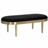 Sunpan Jolie Bench - Black Sky - Front Side Angle - Sunpan Jolie Bench - Black Sky - Front Side Angle