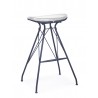 Bellini Gali Counterstool White - Front Angle