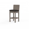 Coronado Counter Stool in Spectrum Carbon w/ Self Welt - Front Side Angle
