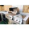 Summerset Grills Sizzler Pro Double Side Burner - Lifestyle 