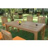 Anderson Teak the Montage Rectangular Dining Set 4