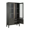 Sunpan Keldon Display Cabinet - Front Side Opened Angle - Sunpan Keldon Display Cabinet - Front Side Opened Angle