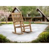 Anderson Teak Palm Beach Rocking Armchair Lifestyle 1 - Anderson Teak Palm Beach Rocking Armchair Lifestyle 1
