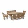 Anderson Teak Sahara 7-Piece Chairs and Bahama Oval 79" Ext. Outdoor Dining Set 2 - Anderson Teak Sahara 7-Piece Chairs and Bahama Oval 79" Ext. Outdoor Dining Set 2