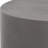 Sunpan Rubin Coffee Table Grey - Closeup Top Angle