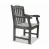 Vifah Renaissance Outdoor Hand-scraped Wood Patio Dining Chair - Vifah Renaissance Outdoor Hand-scraped Wood Patio Dining Chair