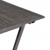 Renaissance Outdoor Hand-scraped Wood Patio Dining Extension Table - Edge