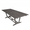 Malibu Outdoor Wood Patio Dining Extension Table - 