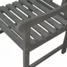 Renaissance Outdoor Wood Patio Dining Chair - Close Up - Renaissance Outdoor Wood Patio Dining Chair - Close Up
