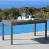 Renaissance Outdoor Hand-scraped Wood Patio Dining Table - Lifestyle - Renaissance Outdoor Hand-scraped Wood Patio Dining Table - Lifestyle