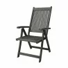 Renaissance Outdoor Patio Hand-scraped Wood  Dining Chair - White BG - Renaissance Outdoor Patio Hand-scraped Wood  Dining Chair - White BG