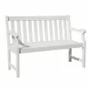 Bradley Outdoor Wood Patio 4-foot Bench - Bradley Outdoor Wood Patio 4-foot Bench