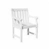 Bradley Outdoor  Wood Patio Dining Chair - Bradley Outdoor  Wood Patio Dining Chair