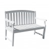 Bradley Outdoor Wood Patio  4-foot Bench
