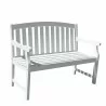 Bradley Outdoor Wood Patio  4-foot Bench - Bradley Outdoor Wood Patio  4-foot Bench