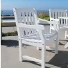 Bradley Outdoor Wood Patio Dining Chair - Lifestyle - Bradley Outdoor Wood Patio Dining Chair - Lifestyle