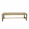 Renaissance Eco-friendly 5-foot Backless Outdoor Hand-scraped Hardwood Garden Bench - Renaissance Eco-friendly 5-foot Backless Outdoor Hand-scraped Hardwood Garden Bench