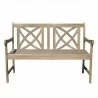 Renaissance Eco-friendly 4-foot Outdoor Hand-scraped Hardwood Garden Bench - Front - Renaissance Eco-friendly 4-foot Outdoor Hand-scraped Hardwood Garden Bench - Front