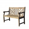 Renaissance Eco-friendly 4-foot Outdoor Hand-scraped Hardwood Garden Bench