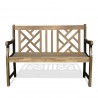 Renaissance Eco-friendly 4-foot Outdoor Hand-scraped Hardwood Garden Bench