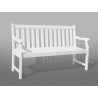 Bradley Eco-friendly 5-foot Outdoor White Wood Garden Bench