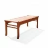 Malibu Eco-friendly 4-foot Backless Outdoor Hardwood Garden Bench - Malibu Eco-friendly 4-foot Backless Outdoor Hardwood Garden Bench