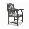 Renaissance Outdoor \Wood Patio Stacking Dining Chair  