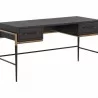 Sunpan Weldrick Desk - Front Side Angle - Sunpan Weldrick Desk - Front Side Angle