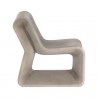 Sunpan Odyssey Lounge Chair Grey - Side Angle