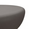 Sunpan Iolite Coffee Table in Grey - Closeup Angle