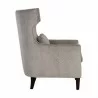 Sunpan Marbelle Lounge Chair - Gallagher Dove - Side Angle - Sunpan Marbelle Lounge Chair - Gallagher Dove - Side Angle