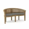 REPLACEMENT CUSHION BH-005CT CURVE 3-SEATER EXTRA THICK BENCH - REPLACEMENT CUSHION BH-005CT CURVE 3-SEATER EXTRA THICK BENCH