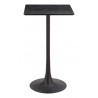Valleta Bar Table in Black- Full view 2
