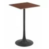 Valleta Bar Table in Brown- Full view 2 - Valleta Bar Table in Brown- Full view 2