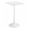 Valleta Bar Table in White- Full view 1 - Valleta Bar Table in White- Full view 1
