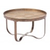 Vannes Coffee Table Brass - Angled 3