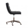 Sunpan Stinson Office Chair Bravo Black - Side Angle