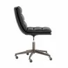 Sunpan Stinson Office Chair Bravo Black - Side Angle - Sunpan Stinson Office Chair Bravo Black - Side Angle