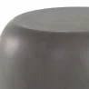 Sunpan Iolite End Table in Grey - Closeup Angle - Sunpan Iolite End Table in Grey - Closeup Angle