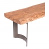 Moe's Home Collection Bent Extra Small Bench - Smoked