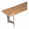 Moe's Home Collection Bent Bench - Extra Small - Seat Side Closeup Angle - Moe's Home Collection Bent Bench - Extra Small - Seat Side Closeup Angle